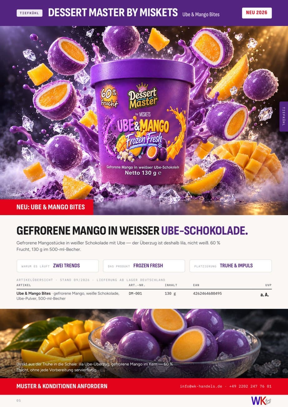 Original-Katalogseite 5 mit Dessert Master