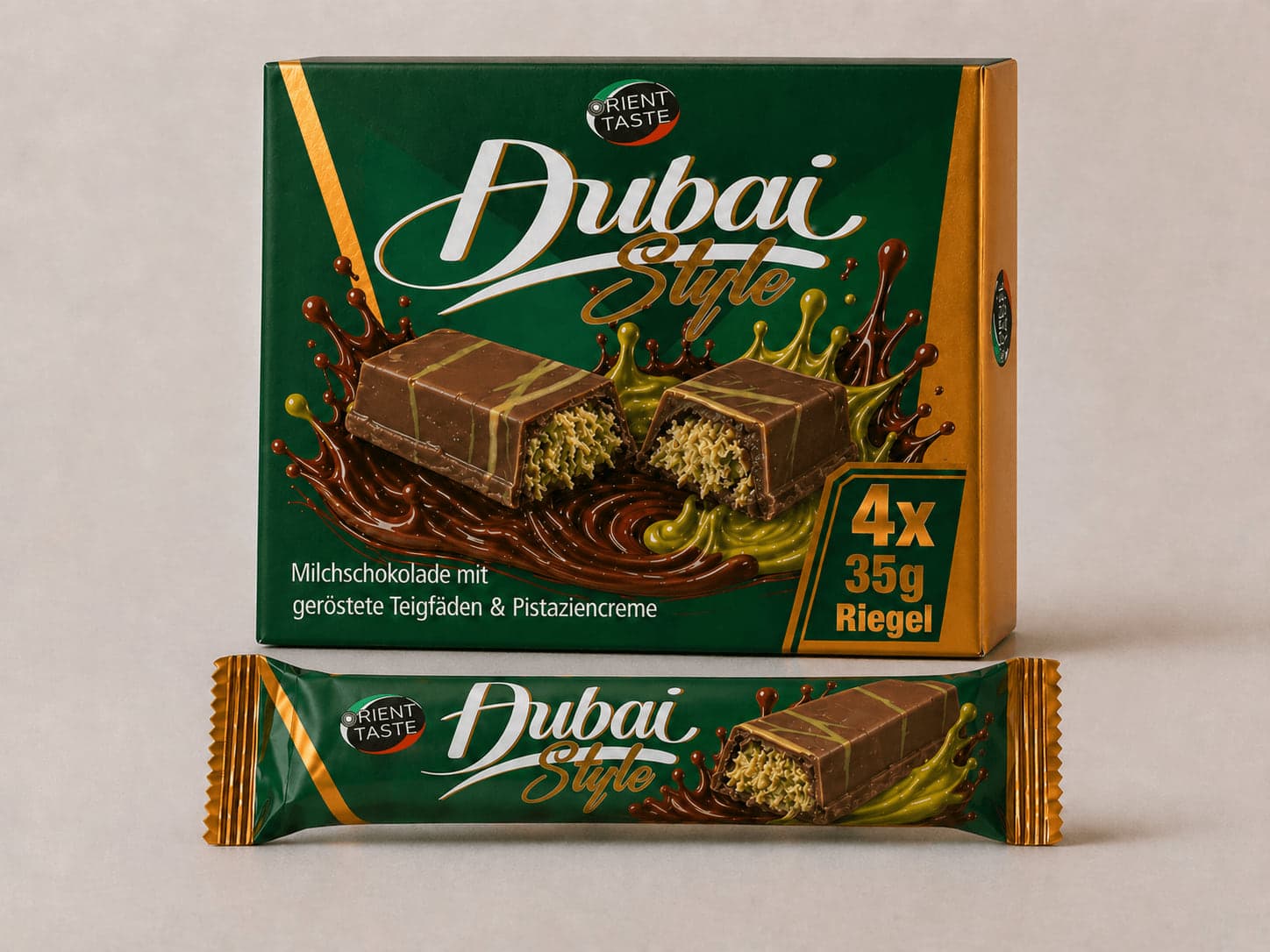 Dubai Style Riegel-Box 4x35g