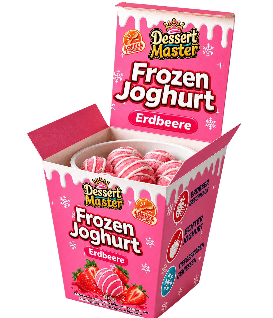 Dessert Master — Erdbeere · 100 g