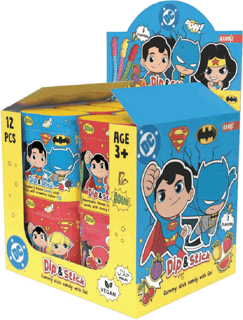 Lizenzsortiment — DC Super Friends — Dip Stick