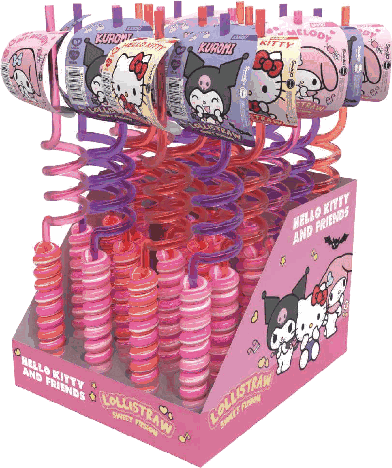 Lizenzsortiment — Hello Kitty — Lolli Straw