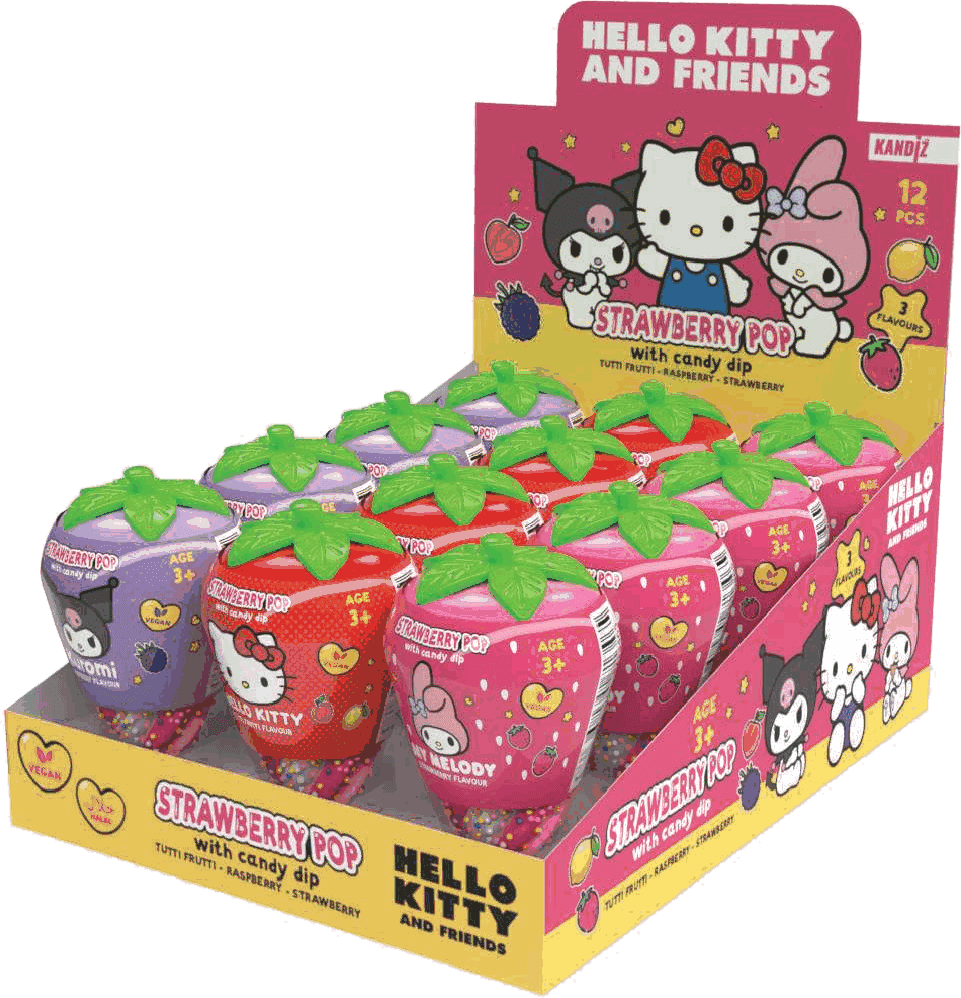 Hello Kitty & Friends — Strawberry Pop — Counter-Display